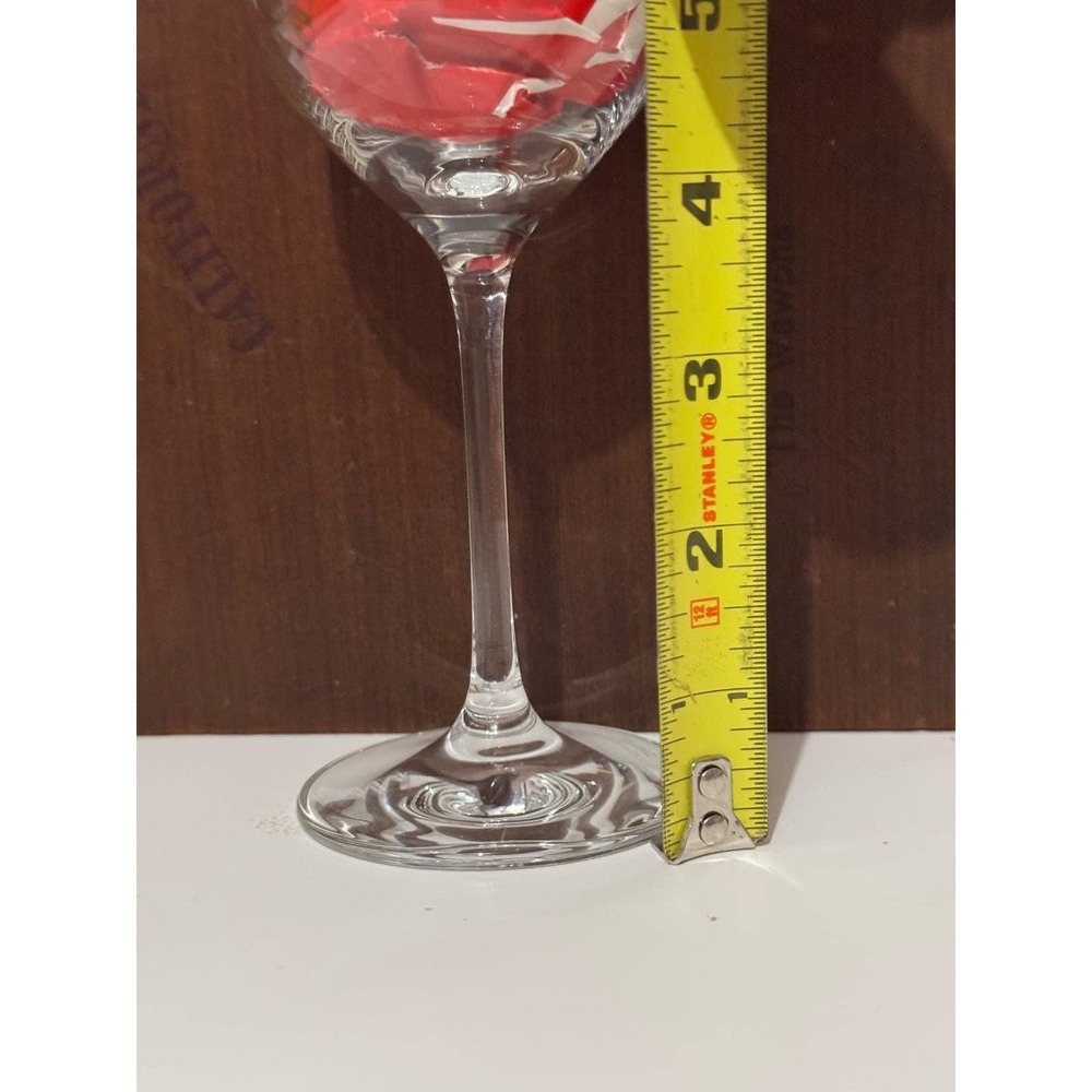 Set of 6 Schott Zwiesel Crystal Wine Glasses Clear Stemmed Barware Germany - Picture 12 of 14